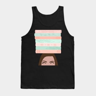 Book stack! Tank Top